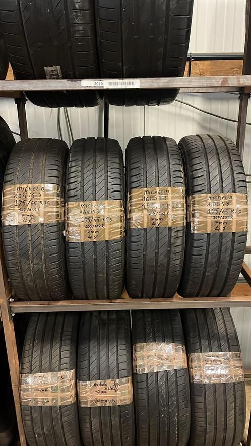 195-65-16 104/102R Michelin Agilis 3 - Set 30.39, Auto-onderdelen, Banden en Velgen, Band(en), Zomerbanden, Gebruikt, Ophalen of Verzenden