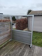 Aluminium windscherm glas, Ophalen, Aluminium