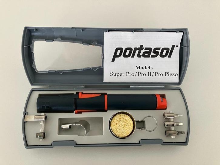 Portasol gassoldeerset ProPiezo 75, Doe-het-zelf en Bouw, Gereedschap | Handgereedschap, Gebruikt, Ophalen of Verzenden