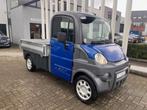 Aixam Mega  electrisch Truck Met Standverwarming, Auto's, Aixam, Te koop, Bedrijf, Blauw, Elektrisch