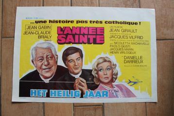 filmaffiche Jean Gabin l'annee sainte 1976 filmposter beschikbaar voor biedingen