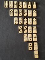 28 dominostenen ivory coloured, Ophalen of Verzenden