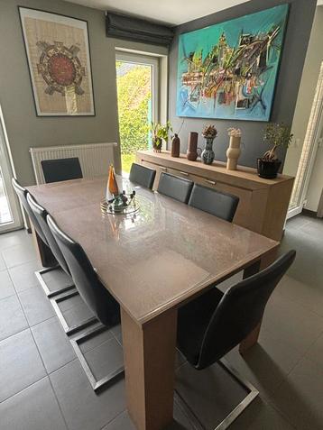 Salle à manger bois massif 8 personnes beschikbaar voor biedingen