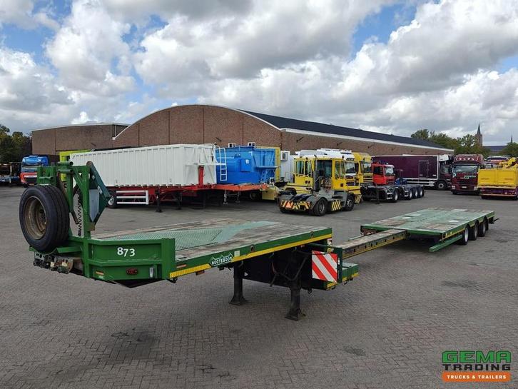 Nooteboom MCO-42-03V/L  SemiDieplader 12.4m - 3Assen Gedwong, Auto's, Vrachtwagens, ABS, Aanhangers en Opleggers