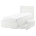 IKEA Malm bed inclusief lades excl matras., Ophalen, Gebruikt, 90 cm, Eenpersoons
