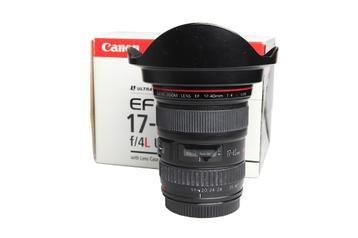 Canon EF 17-40mm F4 L USM lens met 12 maanden garantie beschikbaar voor biedingen