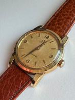 Omega Seamaster Cal 420 (1952), Handtassen en Accessoires, Horloges | Antiek, Ophalen of Verzenden, Goud, Omega