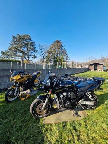 2 Yamaha Fazer 600 + aanvullende onderdelen  beschikbaar voor biedingen