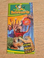 Folder Bellewaerde 2000, Ophalen of Verzenden, Zo goed als nieuw