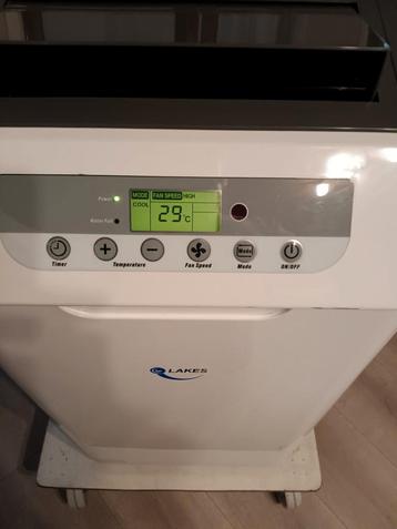 Airco met afstandbediening met boekje en toebehoren erbij, Elektronische apparatuur, Ophalen, Zo goed als nieuw