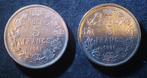 Lot: 1 belga, 5 frank 1931 FR, pos. A & B - Albert I, Postzegels en Munten, Verzenden, Setje