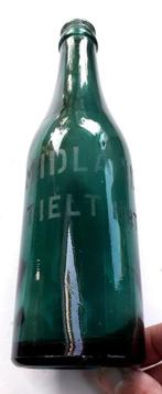 Groenkleurig klein bierflesje "Midland - Tielt BRT", Enlèvement ou Envoi