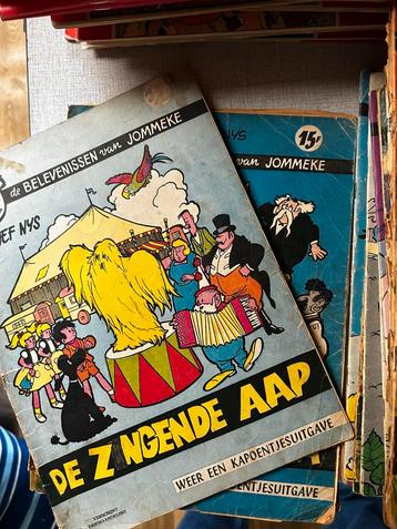 Lot Jommeke stripverhalen beschikbaar voor biedingen