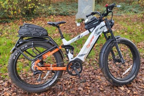 CYRUSHER RANGER 2.0, 26"x4.0,  vélo assistance électrique,, Fietsen en Brommers, Fietsen | Crossfietsen en BMX, Zo goed als nieuw