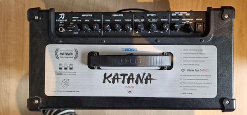 Boss Katana 50 MkII, Muziek en Instrumenten, Versterkers | Bas en Gitaar, Nieuw, Gitaar, 50 tot 100 watt, Ophalen