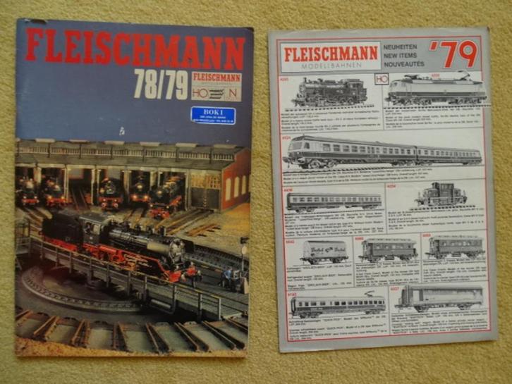 Fleischmann - volledige catalogus 1978/1979, Hobby en Vrije tijd, Modeltreinen | H0, Gebruikt, Boek, Tijdschrift of Catalogus