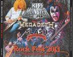 4 CD's  KISS - Megadeth - Slash - Live Rock Fest 2013, CD & DVD, CD | Hardrock & Metal, Neuf, dans son emballage, Envoi