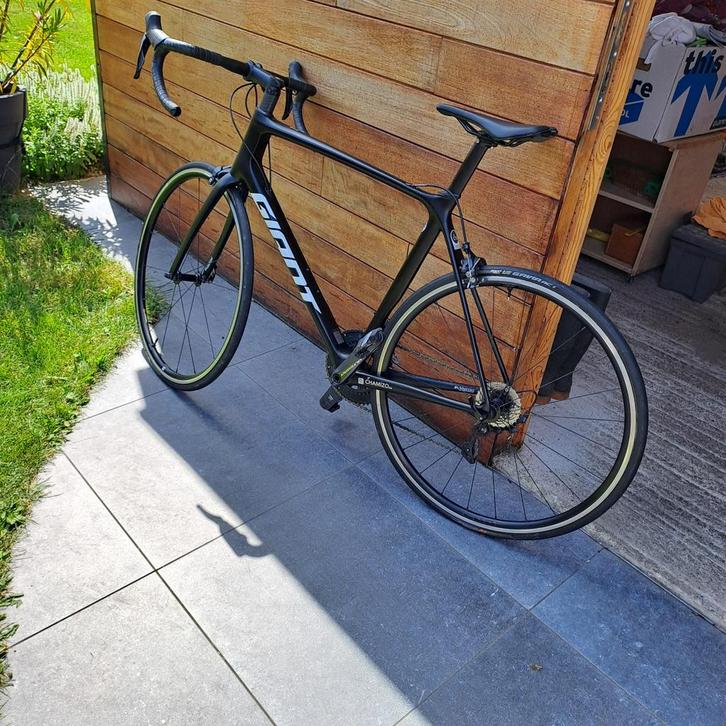 Giant tcr in absolute nieuwstaat, Fietsen en Brommers, Fietsen | Racefietsen, Zo goed als nieuw, Giant, Carbon, Ophalen