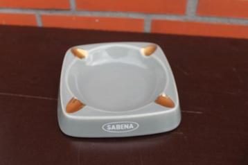 Mooie Sabena Asbak " Belgian World Airlines " souvenier beschikbaar voor biedingen