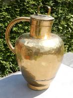 Antieke geelkoperen melkkan, Antiek en Kunst, Ophalen