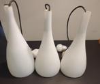 3 mooie hanglampen te koop, Ophalen, Glas