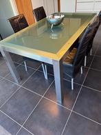 Tafel, Ophalen, Gebruikt, Glas, 50 tot 100 cm