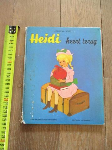 Kinderboek Heidi keert terug. Van het jaar 1972 beschikbaar voor biedingen