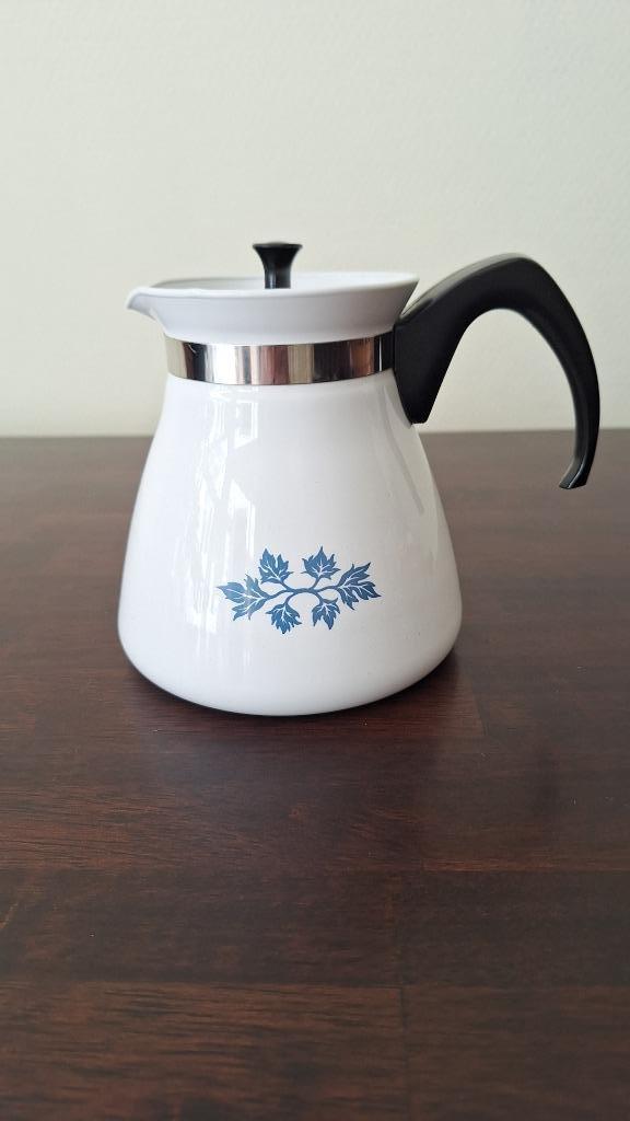 PYROFLAM kan warme dranken vintage zwart handvat schenkkan, Antiquités & Art, Curiosités & Brocante, Enlèvement ou Envoi