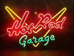 Hot Rod / Muscle car garage neon en veel andere leuke neons, Verzamelen, Ophalen of Verzenden, Nieuw, Lichtbak of (neon) lamp