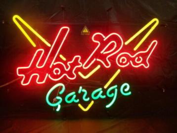 Hot Rod / Muscle car garage neon en veel andere leuke neons beschikbaar voor biedingen