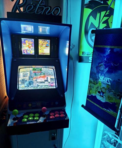 Borne NEO GEO SC14 – État neuf – Slot MVS 2 ports + 11 jeux, Games en Spelcomputers, Spelcomputers | Overige, Zo goed als nieuw