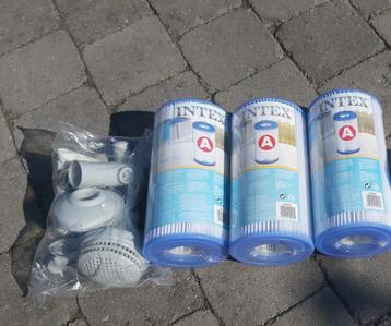 Accessoires piscine Intex pour filtration épurateur  beschikbaar voor biedingen