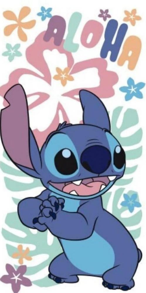Stitch Badlaken Aloha - Sneldrogend - Disney, Kinderen en Baby's, Kinderkleding | Kinder-zwemkleding, Nieuw, Zwem-accessoire, One size