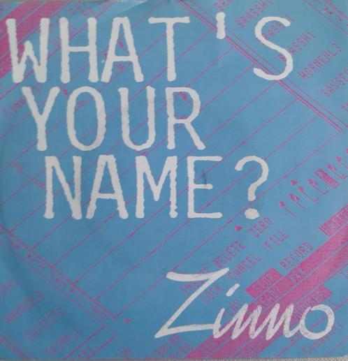 Zinno - What's your name, Cd's en Dvd's, Vinyl Singles, Zo goed als nieuw, Single, Pop, 7 inch, Ophalen of Verzenden