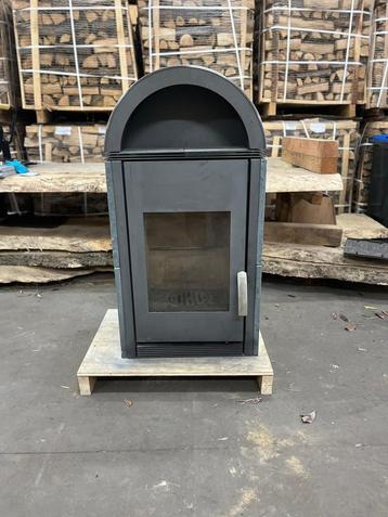 24053 Houtkachel Wamsler 8kw🔥terraskachel, Ophalen, Gebruikt, Houtkachel, Vrijstaand