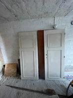 Double porte intérieure moulurée blanche, Bricolage & Construction, Enlèvement, Comme neuf