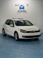 Volkswagen golf 6 1.4 TSI Highline benzine 160pk, Auto's, Euro 5, Zwart, 4 cilinders, Wit