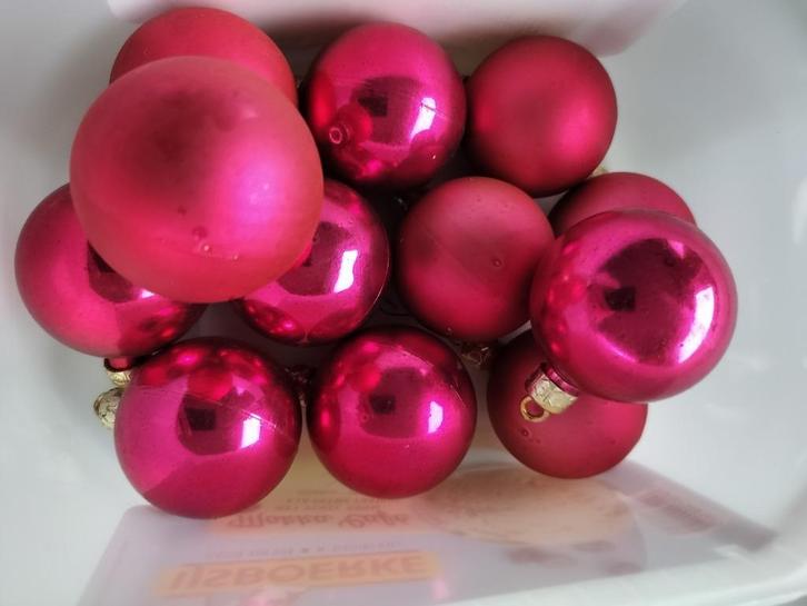 Kerstballen 12 stuks, Diversen, Kerst, Gebruikt, Ophalen