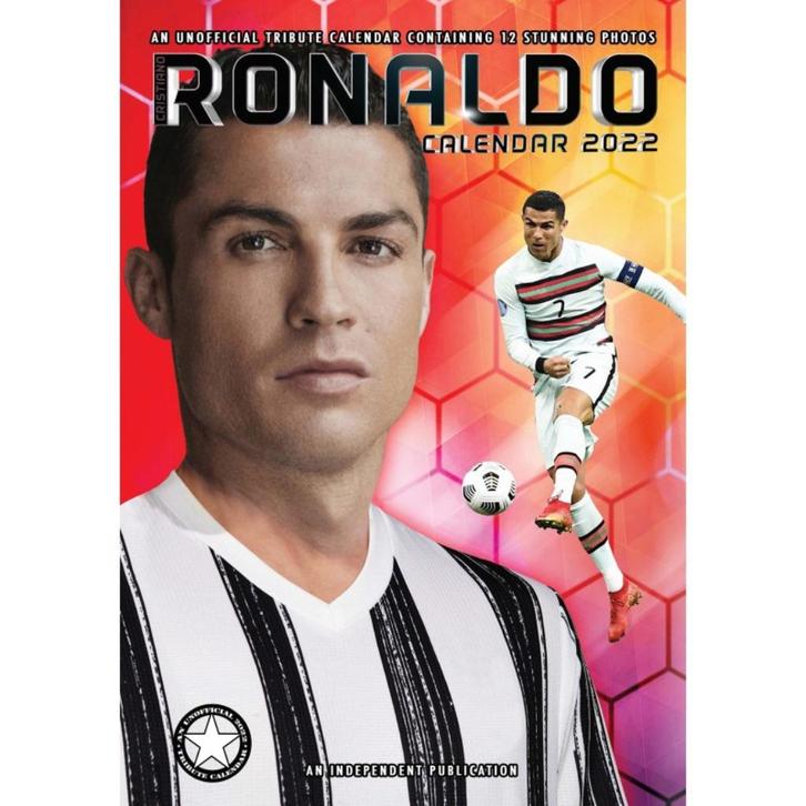 Cristiano Ronaldo kalender 2022, Diversen, Kalenders, Nieuw, Jaarkalender, Ophalen of Verzenden