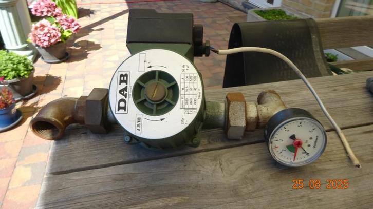 Ctrculatiepomp  DAB  A35 / 180 + aanhorigheden, Doe-het-zelf en Bouw, Verwarming en Radiatoren, Gebruikt, Ophalen