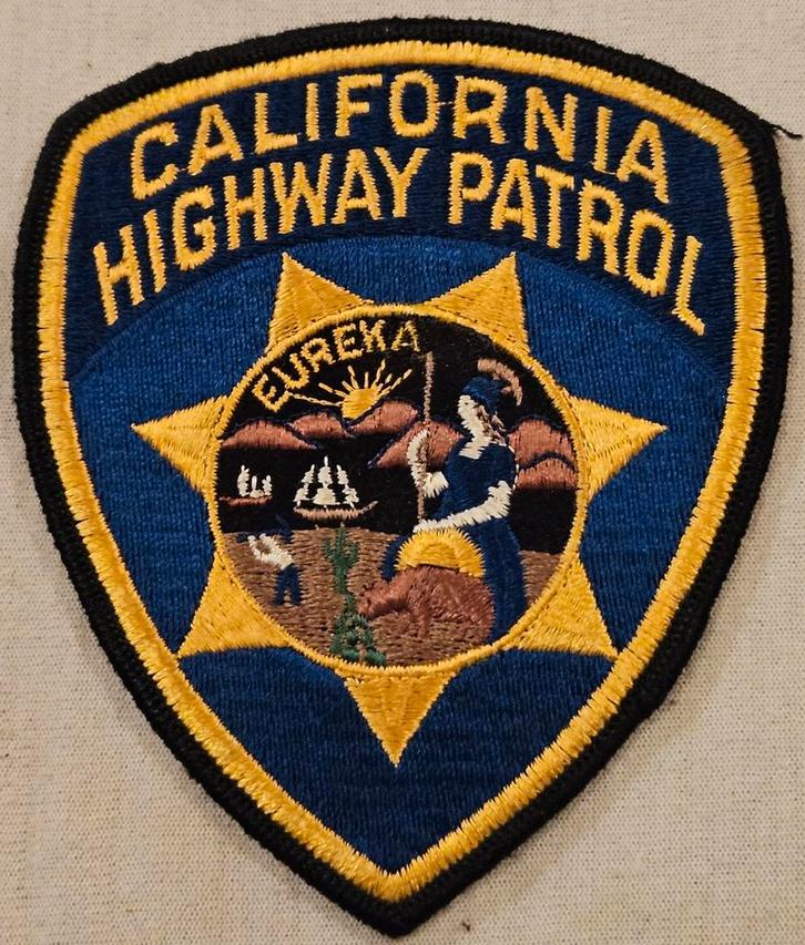 California Highway Patrol (CHP) opnaaipatch
Dit, Verzamelen, Militaria | Algemeen, Ophalen of Verzenden