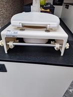 Wc stoel , looprekje en wc verhoger, Ophalen, In hoogte verstelbaar, Gebruikt