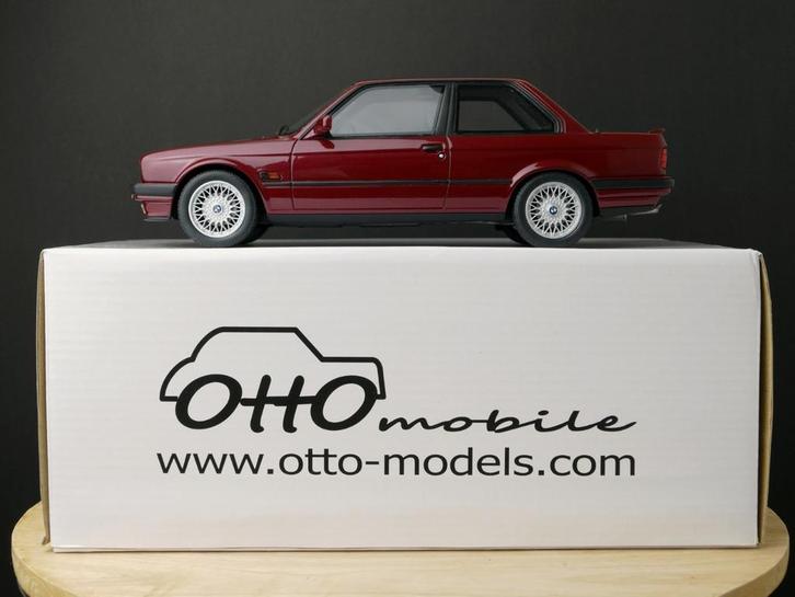 Ottomobile BMW E30 325is Calypso Red 2500 Pcs. OT102 1:18, Hobby en Vrije tijd, Modelauto's | 1:18, Zo goed als nieuw, Auto, OttOMobile