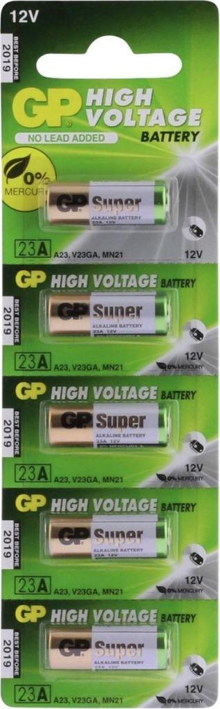 5 batterijen 12V A23/V23GA/MN21 nieuw(te grote pak gekocht), Audio, Tv en Foto, Accu's en Batterijen, Nieuw, Ophalen of Verzenden