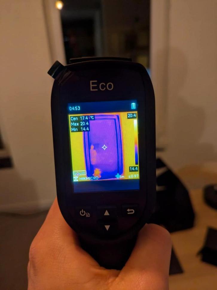 warmtecamera Huren (thermische camera / infrarood camera), Doe-het-zelf en Bouw, Gereedschap | Overige machines, Zo goed als nieuw