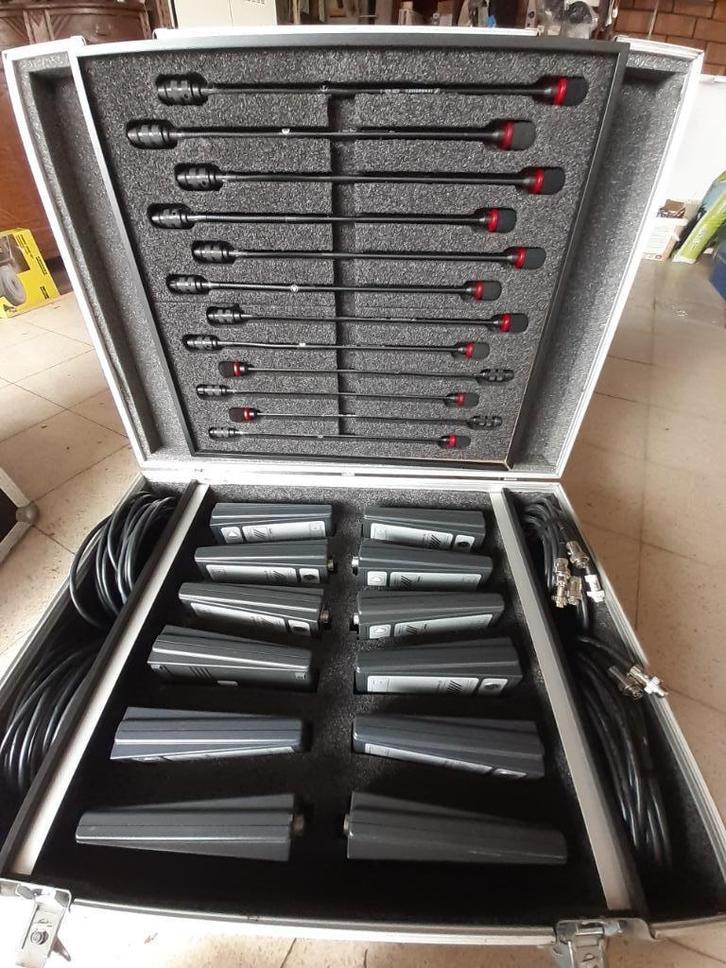 Conferentiesysteem Sennheiser, Muziek en Instrumenten, Microfoons, Gebruikt, Overige typen, Ophalen of Verzenden