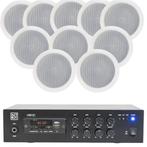 Winkel muziek set met 10 speaker Usb,Sd,Bluetooth,Fm 120 Wat, Audio, Tv en Foto, Stereoketens, Ophalen of Verzenden, Nieuw, Speakers