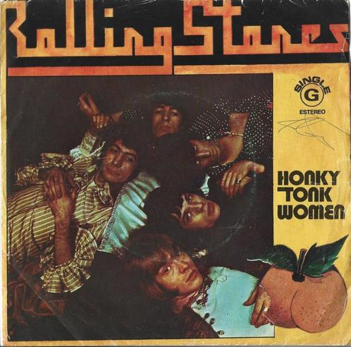 Rolling Stones single "Honky Tonk Women" [PORTUGAL], Cd's en Dvd's, Vinyl Singles, Gebruikt, Single, Rock en Metal, 7 inch, Verzenden