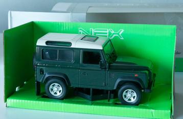 Nex Models Welly 1:24 Land Rover model beschikbaar voor biedingen