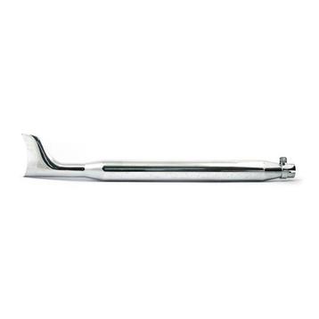 uitlaat einddemper Fishtail chrome 1 3/4 inch aansluiting beschikbaar voor biedingen